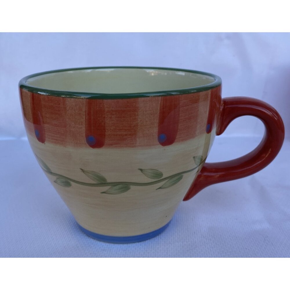 Pfaltzgraff Napoli  Soup Mug Hand Painted Oversized Dishwasher Safe